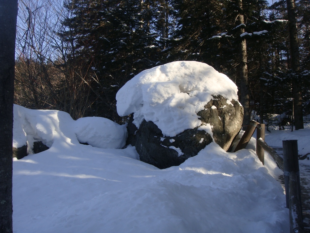 雪石头