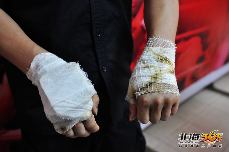 北海中山民族知名书画家,为赢得民间武者巅峰对决的北