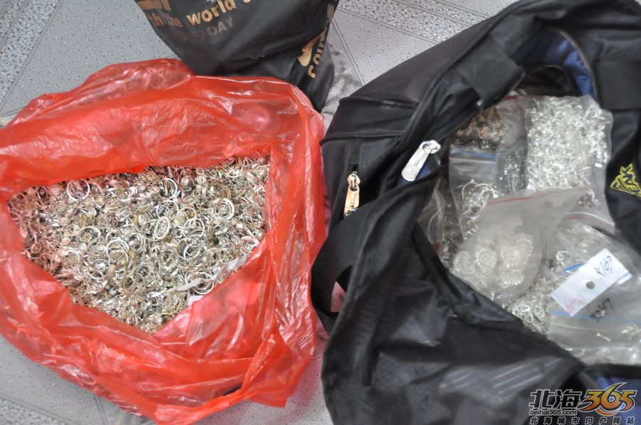 北海警方侦破重大盗窃银饰案,追回被盗白银首