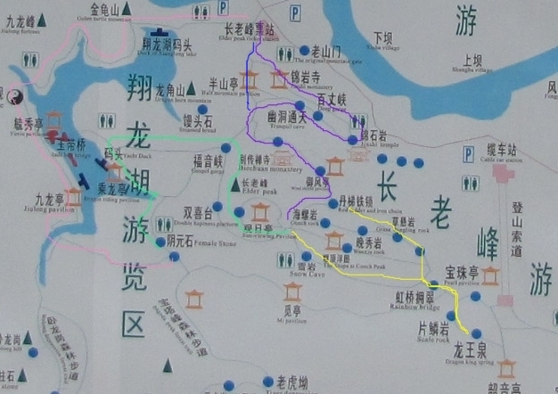阳元山地图图片