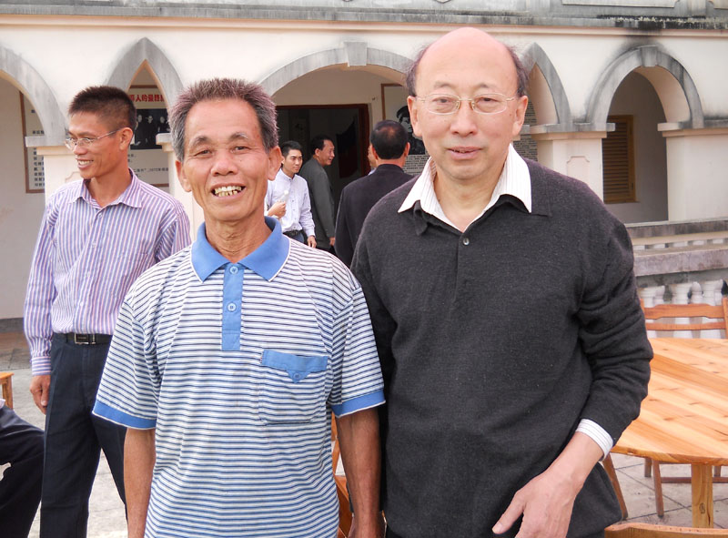陈铭枢将军的儿子陈佛仔先生返乡探亲(多图)