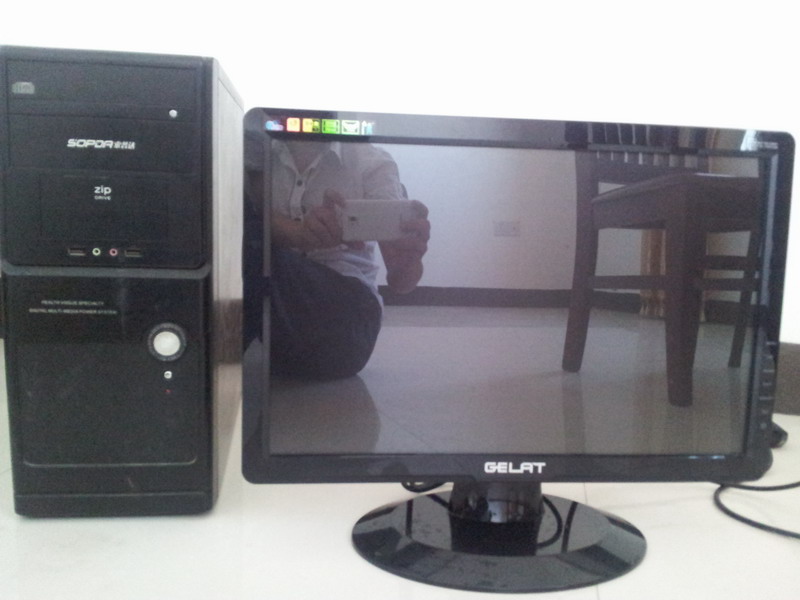 卖19寸液晶电脑1300元,双核主机1000元-电脑