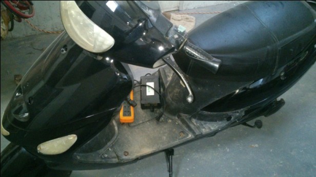 7成新小光阳电动车,电联-摩托车\/电动车-北海3