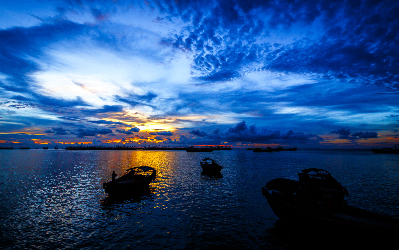 渔龟晚霞-镜头里的北海-北海365网(beihai365.com)