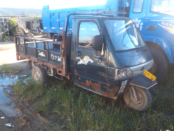 价急转三轮摩托车有驾驶室的方向盘转向250C