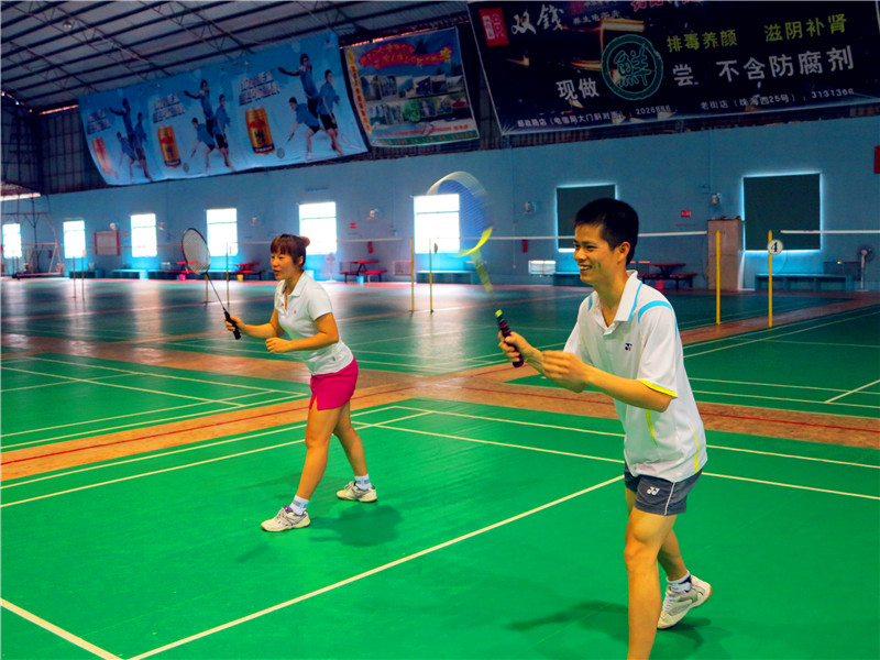 2月5日上午,石林球馆打球-北海羽毛球-北海36