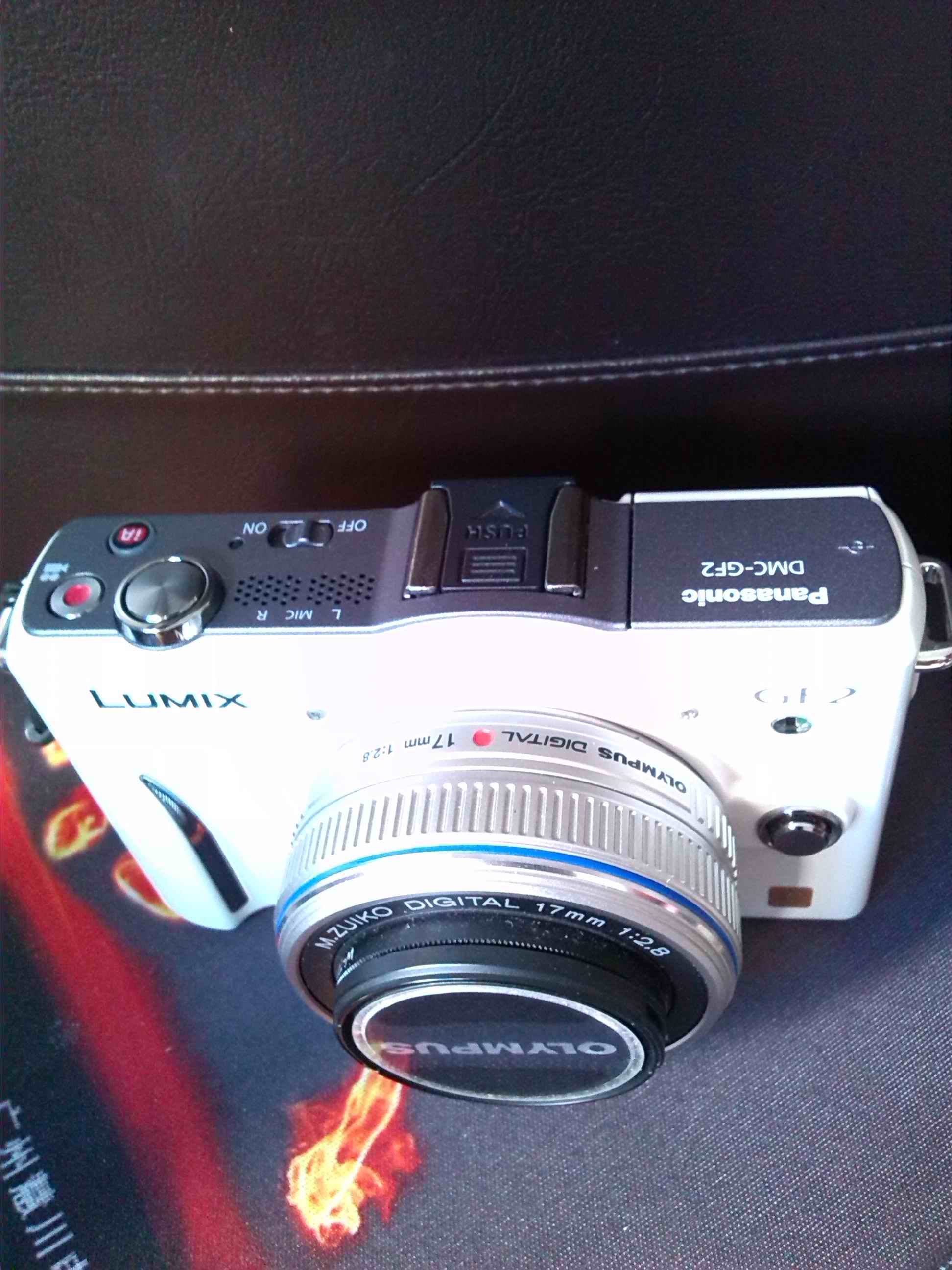 白色微单松下GF2单机+奥林巴斯 M.ZUIKO DIG