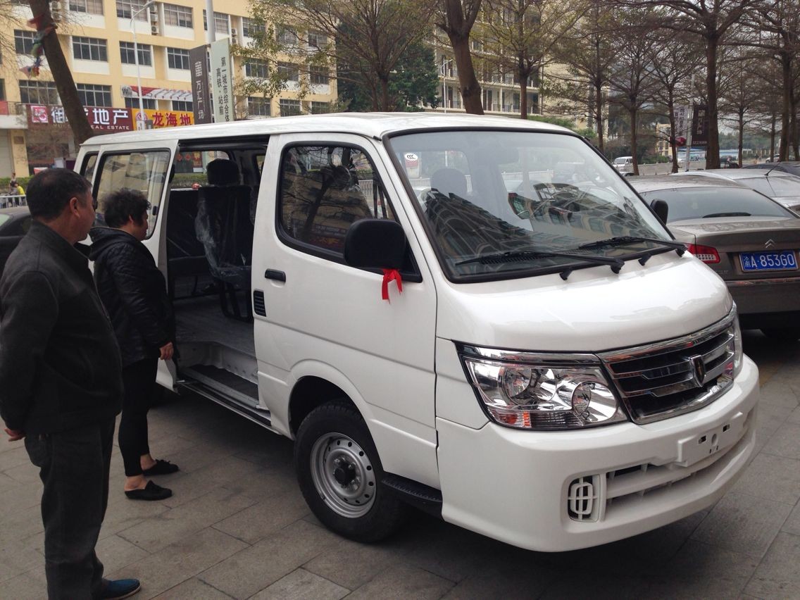 转让一台两个月的金杯面包车-二手车-北海365