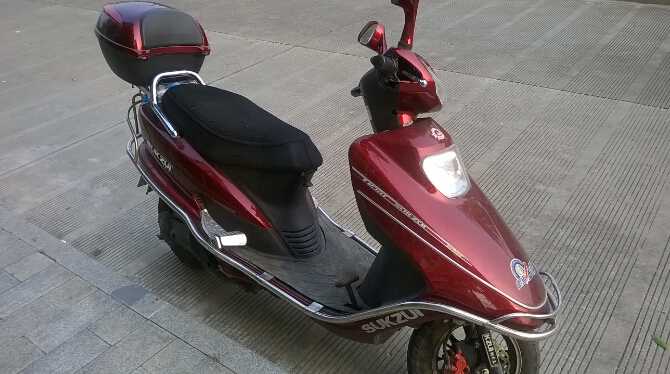 转让上海铃木王电动车,72V,已上牌,1900元。-