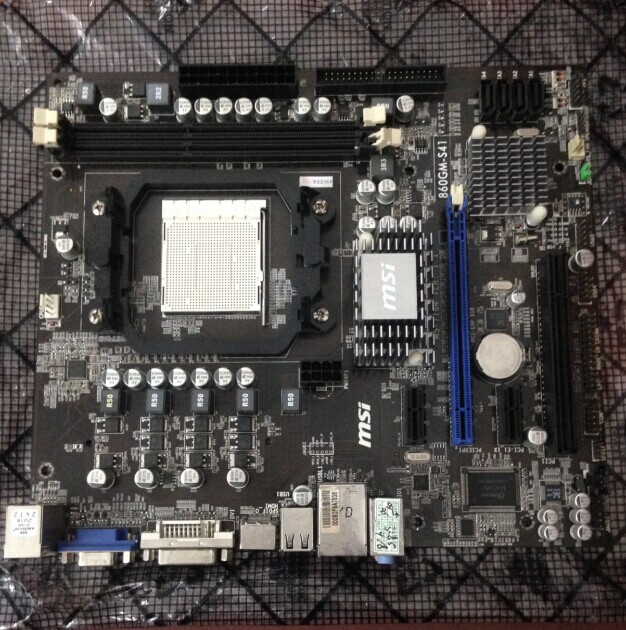 升级换下微星860GM-S41主板还有一年保修,1