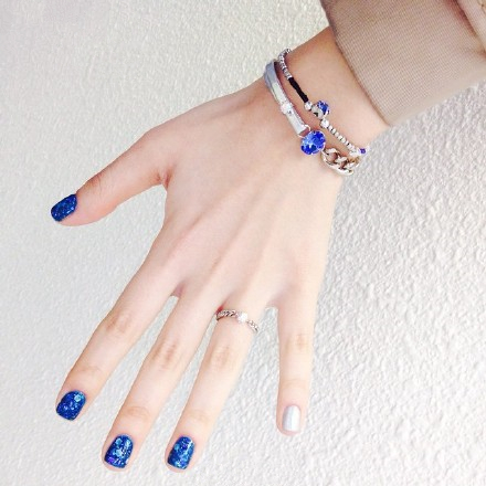 说这是2015年夏天最火的指甲图案,美女们快收