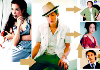 多多哥哥和莫文蔚、 陈奕迅 、蒋雯丽 演电影 啦!