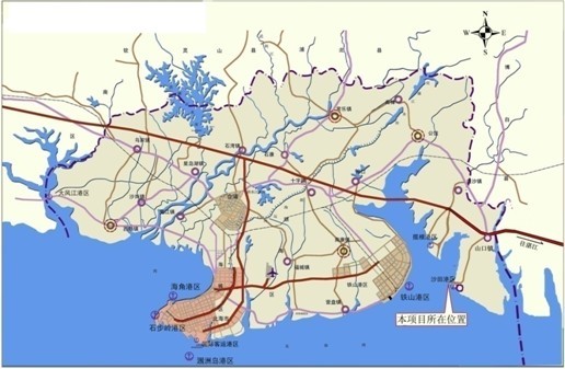 北海港沙田港区码头建设一期工程环境影响报告(简本)