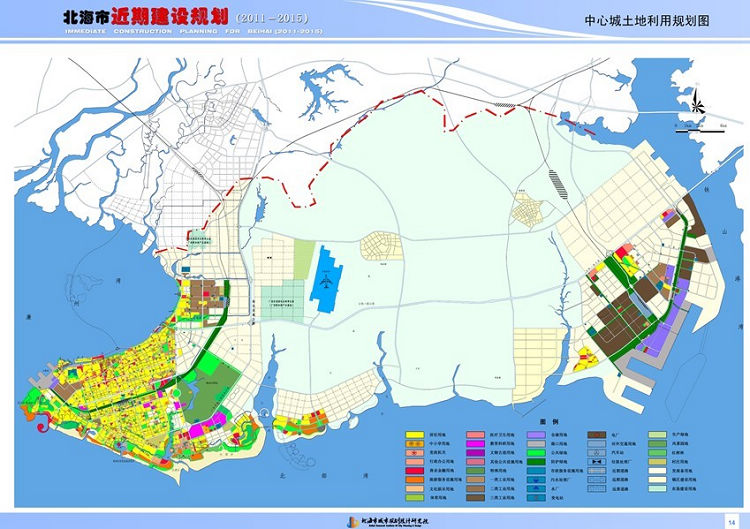广西北海2025人口规划_广西北海最新规划地图