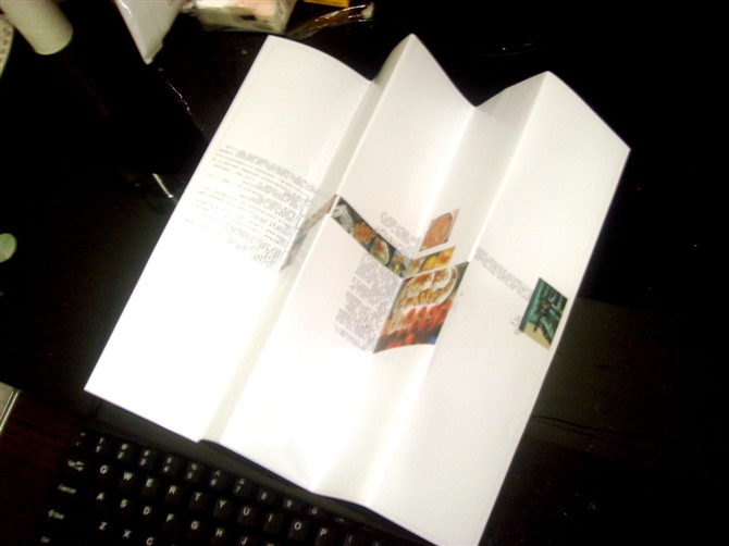 折页设计作业 北海旅游美食指南-设计会所-北海