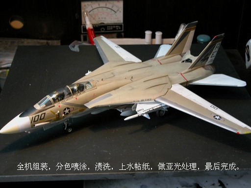 放了二年的美F14 熊猫 战斗机开工(续完)-无线