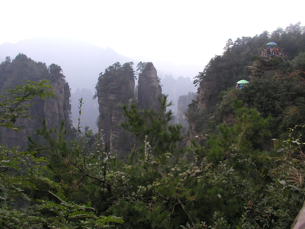 黄石寨的摘星台