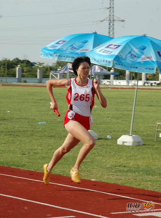 2009年广西青少年田径锦标赛北海市总成绩排