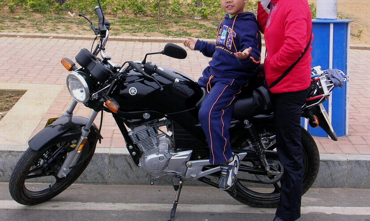 转让:北海牌雅马哈125欧款街跑,黑色,6100元-摩