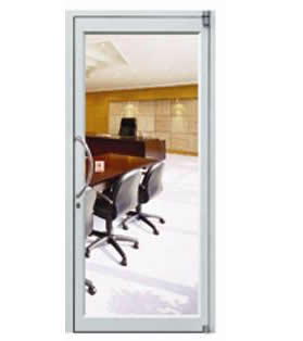 转让:一扇9.5成新的铝合金玻璃门-日用品\/家具