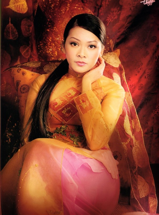 越南歌手如琼的美丽图片