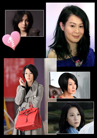 每天一个明星脸:学刘若英干练发型摆脱剩女头衔