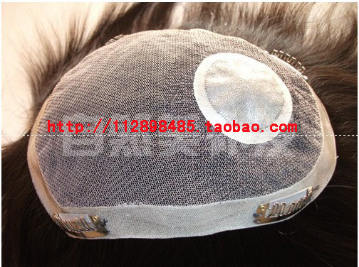 男女假发:高仿真头皮+100%真人<em>头发</em>,自然逼真