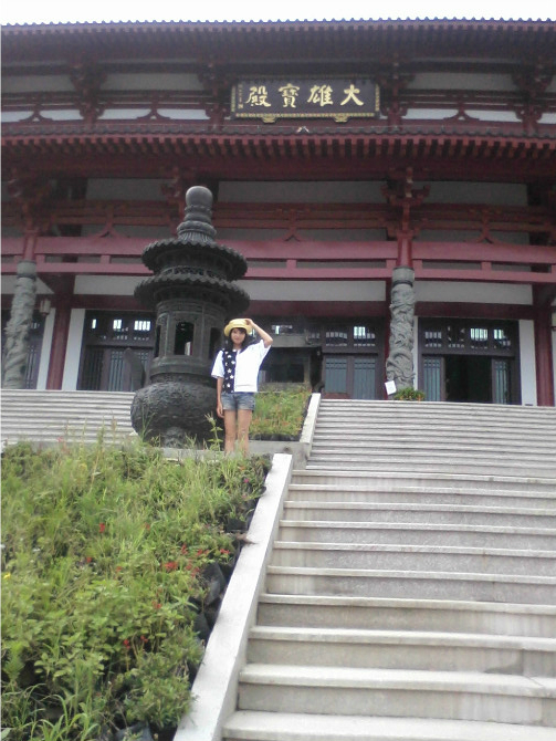 普度寺一日游,纳闷<em>为什么和尚</em>有<em>头发</em>的?-游山
