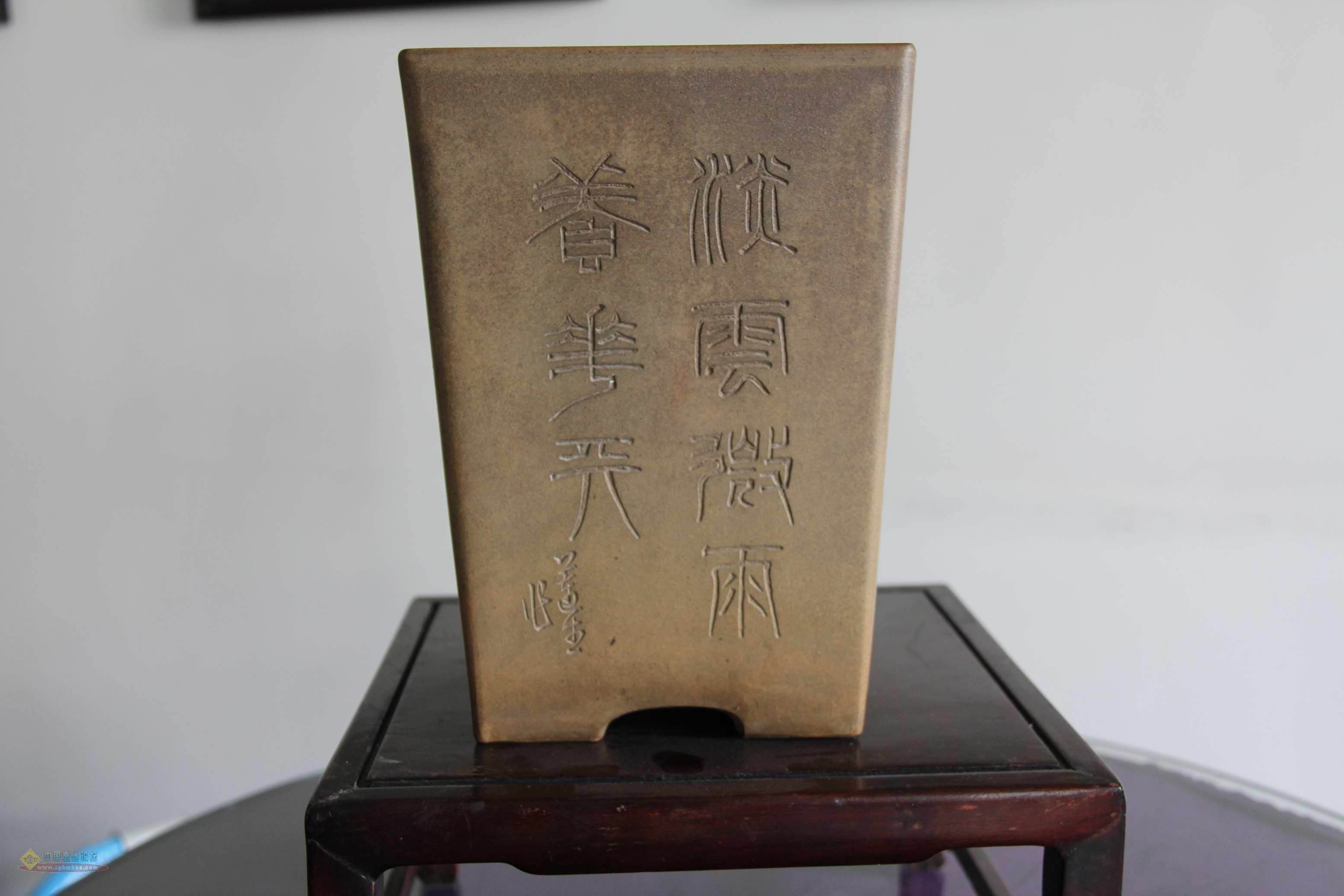 陶刻的诱惑(花盆系列)-五色紫砂-北海365网(beihai365.com)