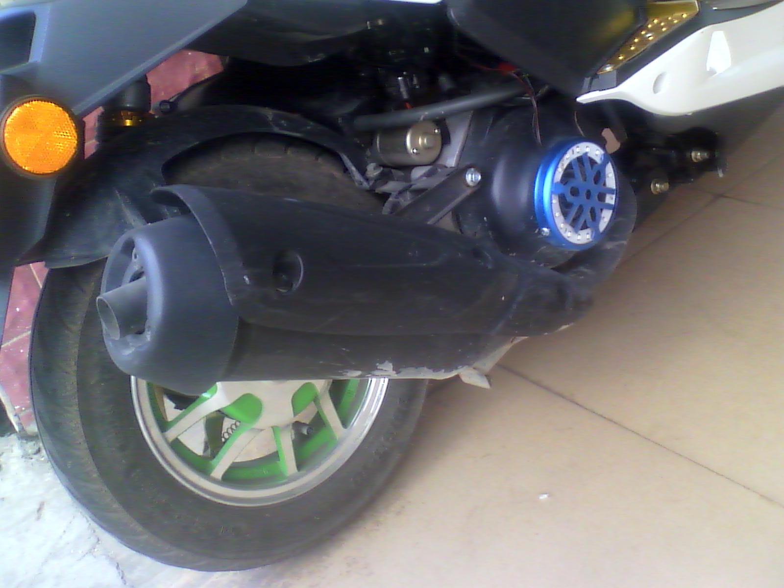 鬼火原装排气管换板井A2-摩托车\/电动车-北海