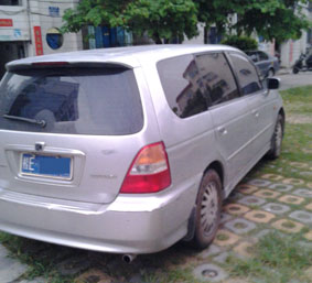 03款奥德赛商务车排量2.3手自一体,5.1万 二手车 beihai365.高清图片