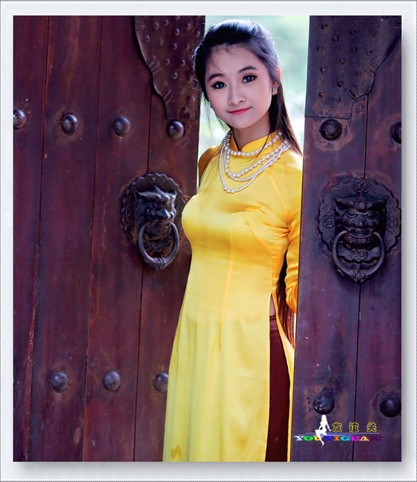 越南传统旗袍美女欣赏-越语爱好者-北海365网