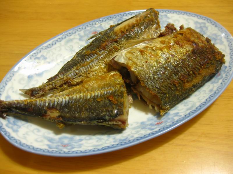 煎滚子鱼