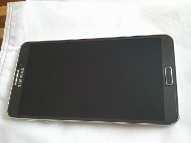 电信卡的来看看,黑白三星NOTE3美版N900V-手