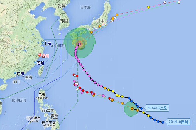 又有台风!第19号台风黄蜂诞生 成今年体型最大