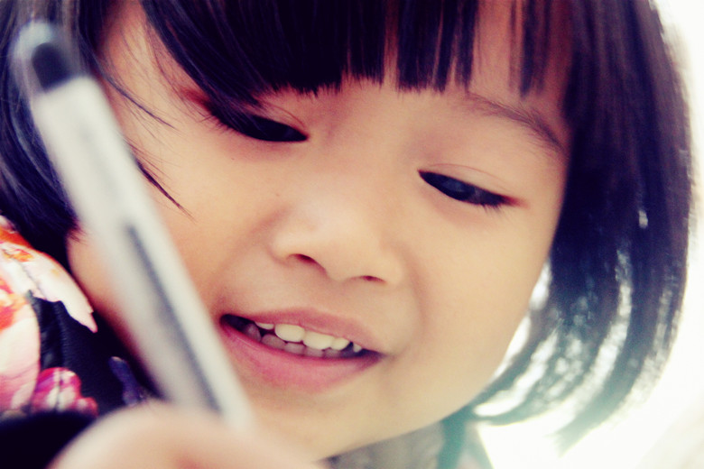 偷拍可爱的果果(非专业,勿喷)-人像摄影-北海3