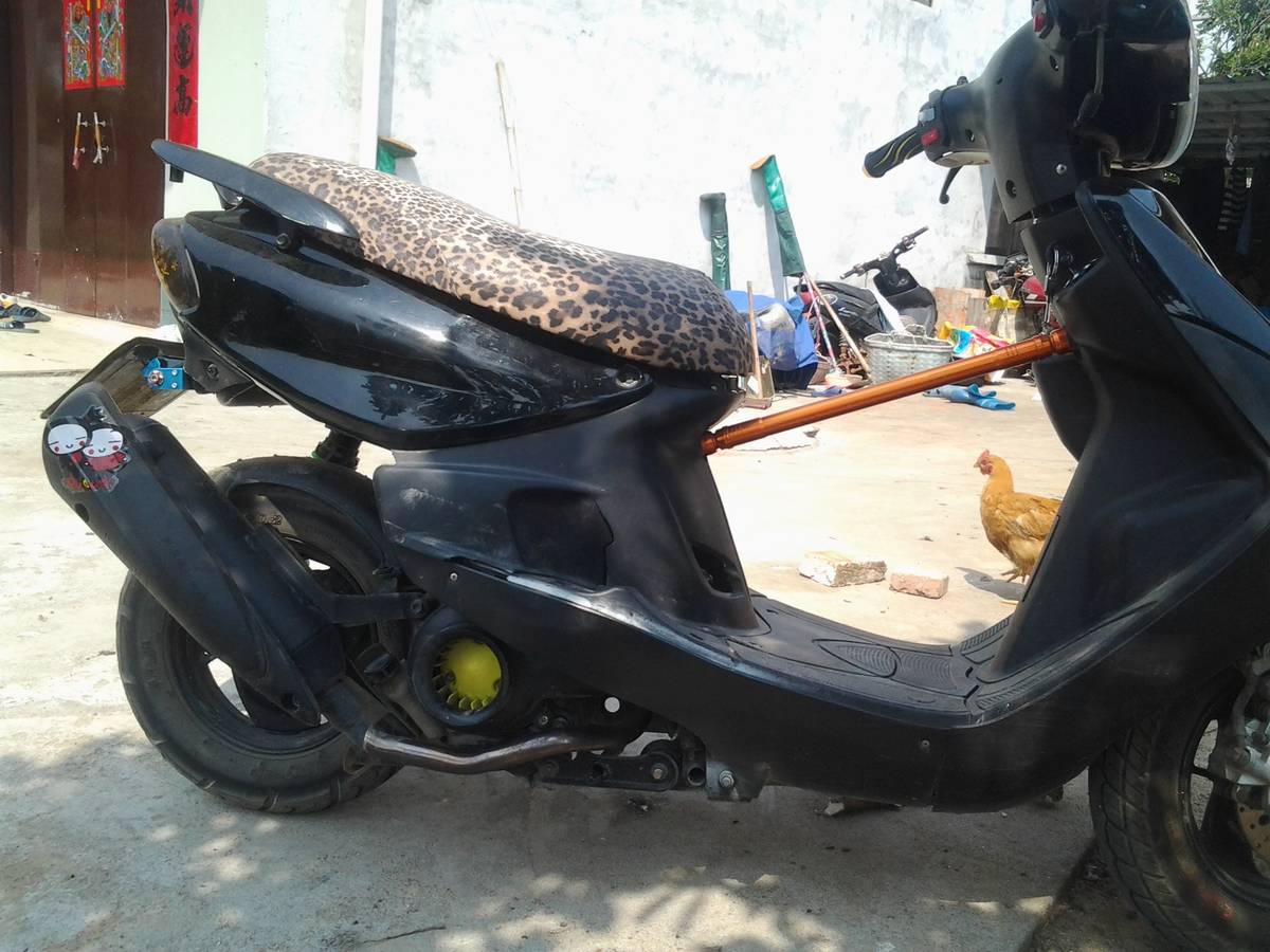 雅马哈福喜高防 发票什么都有 就是没上牌-摩托