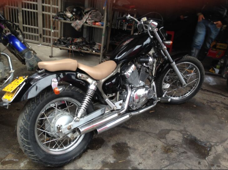 V缸太子雅马哈天王XV250转让-摩托车\/电动车