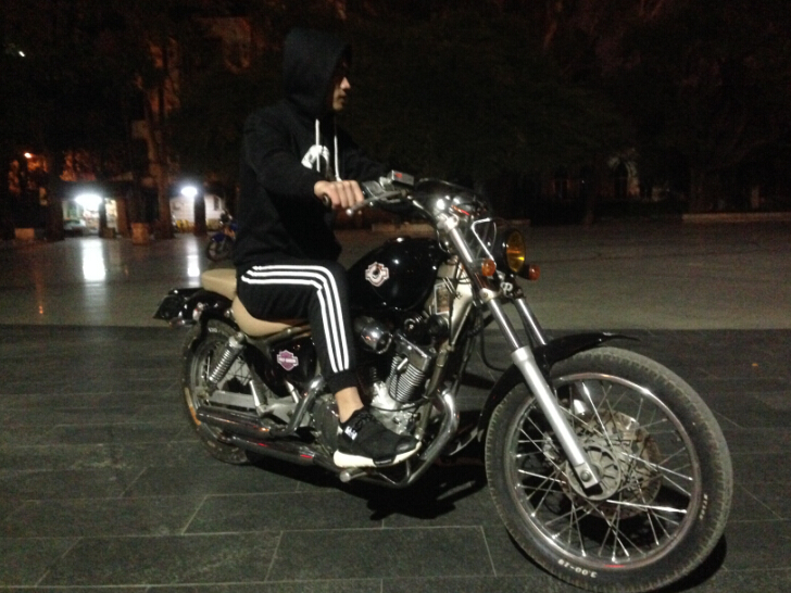 V缸太子雅马哈天王XV250转让-摩托车\/电动车