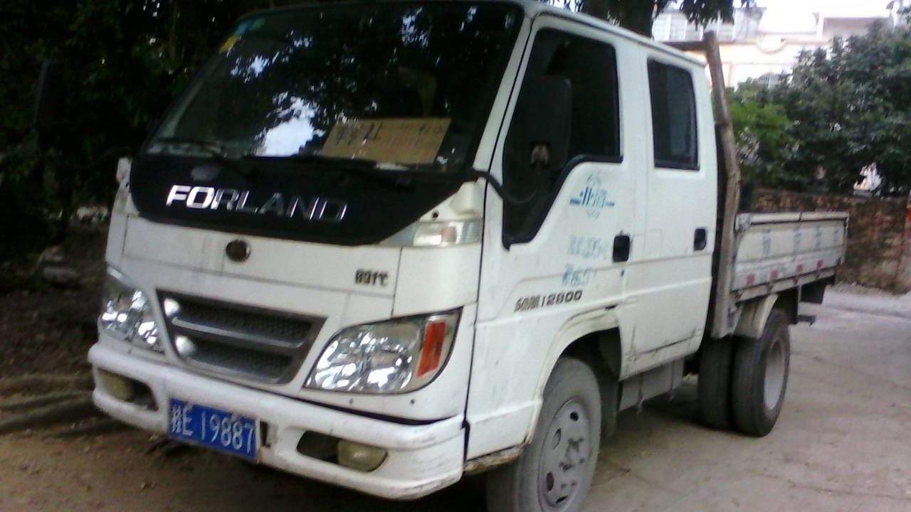 转时代轻卡双排座中型货车,1.8万-二手车-北海