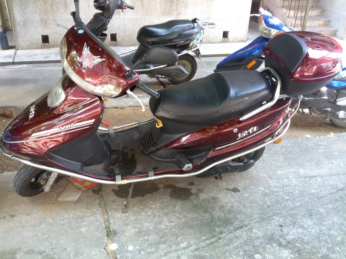 转让一台60V绿佳大公主电动车-摩托车\/电动车