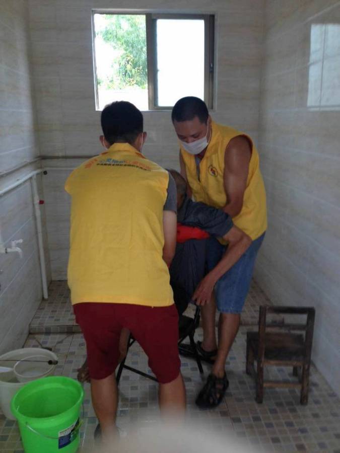 【总结20150614】敬老活动--龙潭下村敬老院