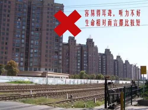 城市立交桥旁边的房子
