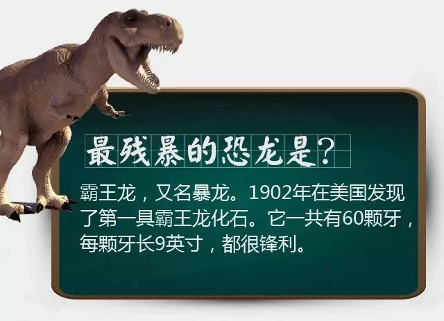 你不知道的恐龙小知识丨讲恐龙,我们是认真的!