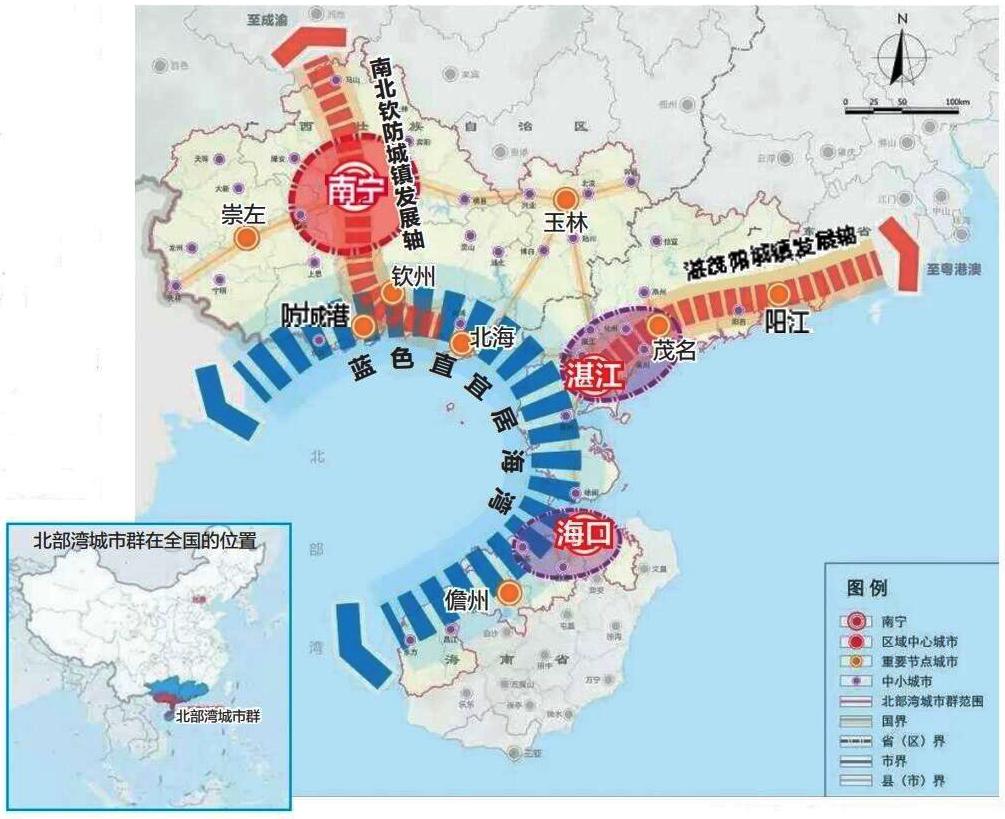 国家发布了北部湾城市群规划,北海是否带起龙头?