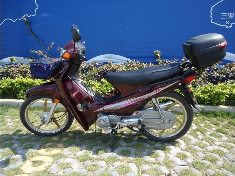 棕色力帆牌lf110-7a摩托车,2900元(实物图)