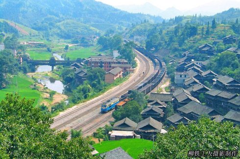 湘黔枝柳铁路图片