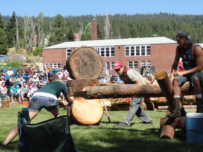 [哈雷之旅,北美行]走进西北小镇,看伐木工人表演秀,漫步德国风情街