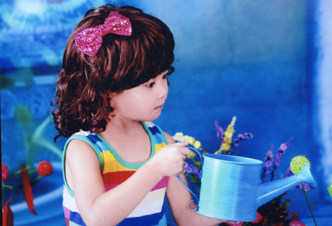 【"365明星宝贝"全民靓照——雪儿的成长照片