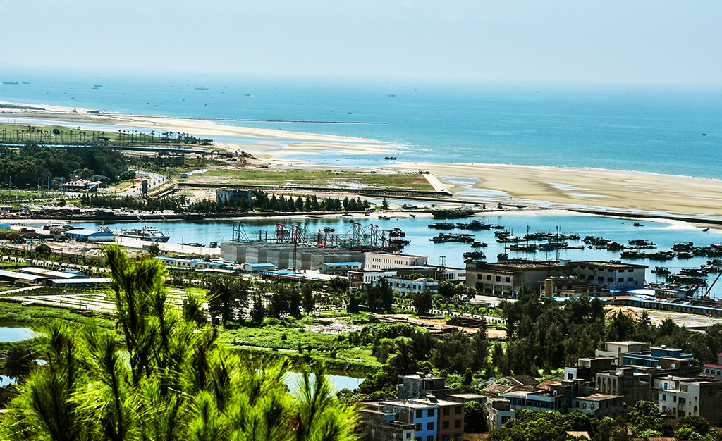 【镜头里的北海】远眺大墩海(组照)